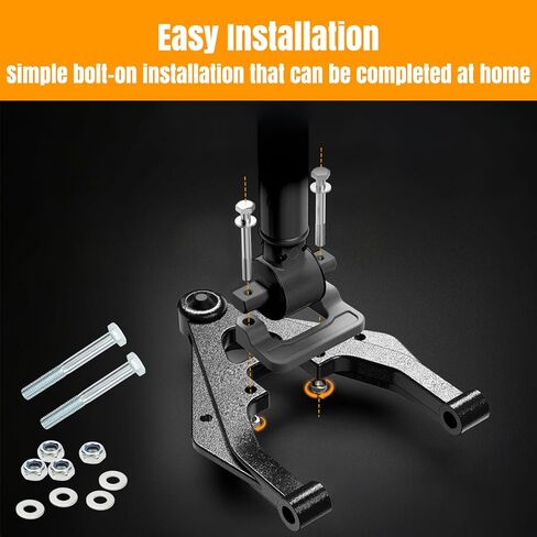 2" Front Leveling Kit Replace 1307, Compatible with 2007-2025 Chevy Silverado Avalanche Suburban 1500 Tahoe, Compatible with GMC Sierra 1500 Yukon/Yukon XL 1500 in Saudi Arabia