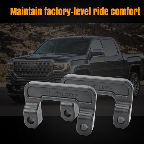 2" Front Leveling Kit Replace 1307, Compatible with 2007-2025 Chevy Silverado Avalanche Suburban 1500 Tahoe, Compatible with GMC Sierra 1500 Yukon/Yukon XL 1500 in Saudi Arabia