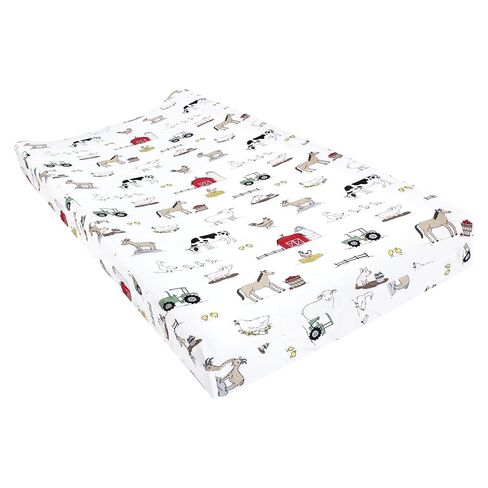 Hudson Baby Unisex Baby Changing Pad Cover, Navy Constellation, One Size in Kuwait