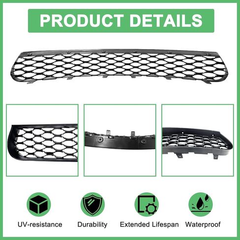 Front Lower Mesh Grille For Dodge Charger SRT Scat Pack Daytona Bumper Front Grill Assembly 2015-2021 in Kuwait