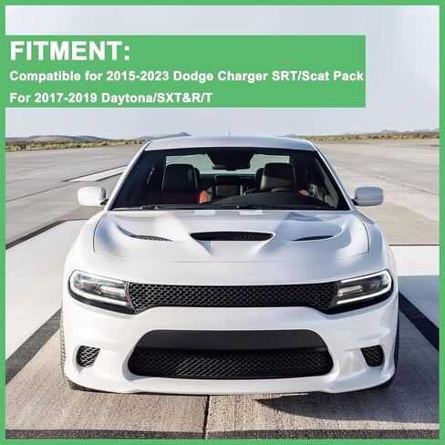 Front Lower Mesh Grille For Dodge Charger SRT Scat Pack Daytona Bumper Front Grill Assembly 2015-2021 in Kuwait