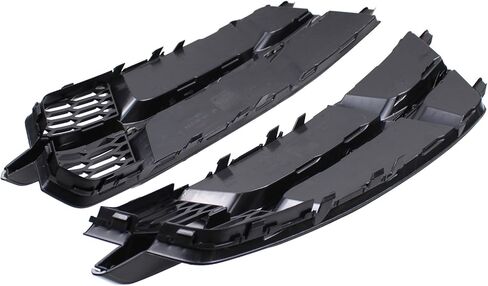 NewYall المصد الأمامي العسل اليسار واليمين شبكة مصابيح الضباب غطاء الكسوة الحافة لأودي A6 كواترو S6 C7 S-Line 2016 2017 2018 in Kuwait