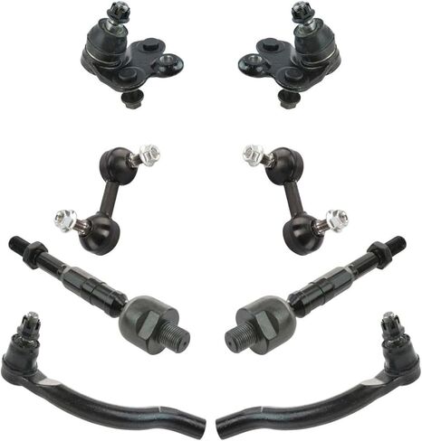 Front Suspension Steering Ball Joint Tie Rod Sway Bar Kit 8pc Sealed for Honda for Civic 2006-2011 in Kuwait
