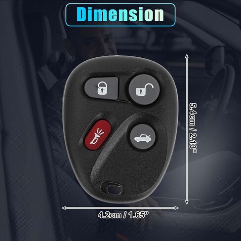 X AUTOHAUX 315 ميجا هرتز KOBLEAR1XT دخول بدون مفتاح عن بعد الإشعال المستجيب مفتاح فوب لسيارة شيفروليه ماليبو 2001-2005 لسيارة شيفروليه كورفيت 2001-2004 46 رقاقة 4 أزرار in Saudi Arabia