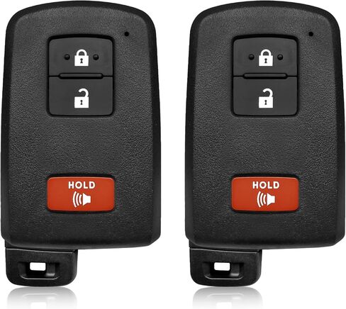2 Keylessbest Replacement for 2016 2017 2018 2019 2020 2021 2022 Smart Proximity Toyota 4-Runner Tundra Tacoma Sequoia GNE 231451-0010 Board Key Fob HYQ14FBB 315MHz 3 Buttons in Saudi Arabia