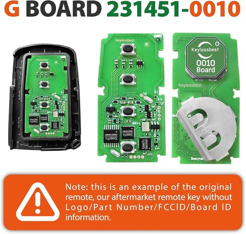 2 Keylessbest Replacement for 2016 2017 2018 2019 2020 2021 2022 Smart Proximity Toyota 4-Runner Tundra Tacoma Sequoia GNE 231451-0010 Board Key Fob HYQ14FBB 315MHz 3 Buttons in Saudi Arabia