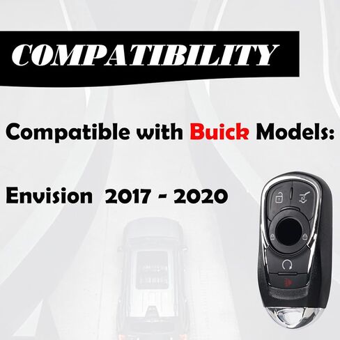MechanMagic Key Fob Replacement fits for Buick Envision 2017 2018 2019 2020 Keyless Entry Remote Control HYQ4AA 13584500 13508406 13532385 13532747 315 MHz in Saudi Arabia