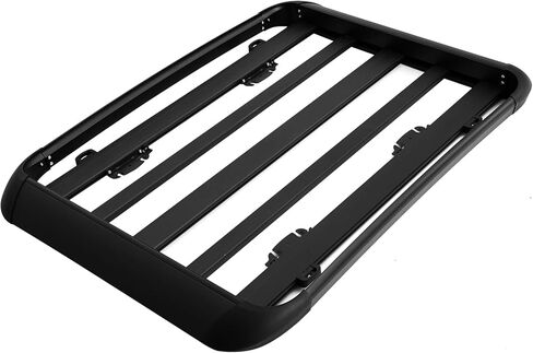 YHAAVLE 55" Cargo Basket,Heavy Duty Vehicle Roof Rack Baskets,Universal Rooftop Cargo Carrier for SUV, Truck, & Car Steel Construction in Kuwait