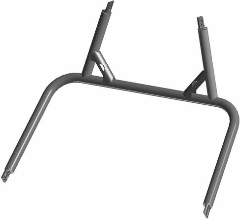 Polaris RZR Cab Frame Weld, Front, Matte Black, Genuine OEM Part 1019958-458, Qty 1 in Saudi Arabia