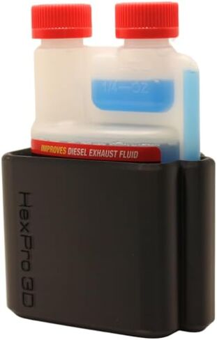 حامل زجاجة مغناطيسي من DieselDock لعلاج Rislone Diesel DEF 8oz، منظمة سرير الشاحنة، 3 مغناطيس نيوديميوم مدمج، صنع في الولايات المتحدة الأمريكية in Kuwait
