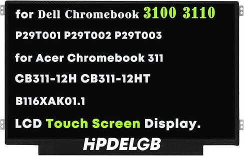 NT116WHM-N11 NT116WHM-N21 N22 N23 NT116WHM-N42 N116BGE-EA2 Replacement for HP ProBook 11 G1 for Ideapad 3 CB-11IGL05 100S 100e 809867-001 LCD Screen Display Panel HD 1366×768 30pin Non-Touch in Saudi Arabia