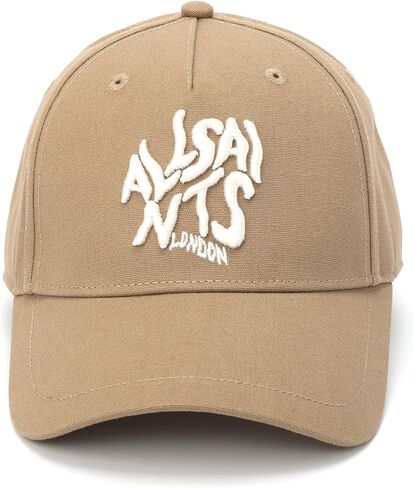 AllSaints Men's Orlando Baseball Cap, 100% Cotton Hat with Adjustable Strap, Summer Accessory in Saudi Arabia