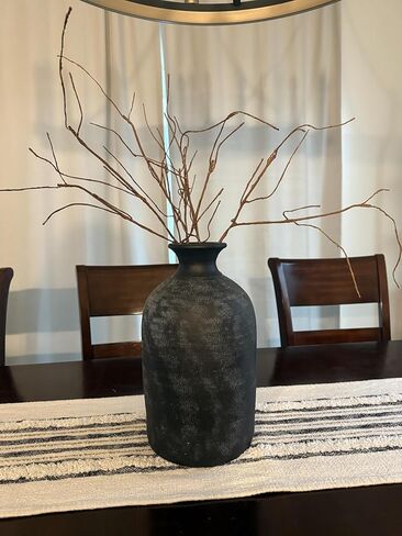 5PCS Artificial Lifelike Curly Willow Branches Decorative Dried Twigs 26 Inches Fake Bendable Sticks Plastic Stems for Greenery Plants Vases Home Office Party Decoration in Kuwait