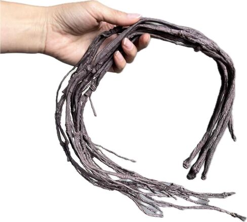 5PCS Artificial Lifelike Curly Willow Branches Decorative Dried Twigs 26 Inches Fake Bendable Sticks Plastic Stems for Greenery Plants Vases Home Office Party Decoration in Kuwait