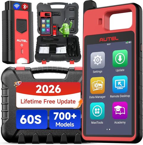 Autel Automotive OBD Scan Tool, Lifetime Updates, Auto Scan, VCI V200, 2GB & 64GB, Android 9.0 in Saudi Arabia