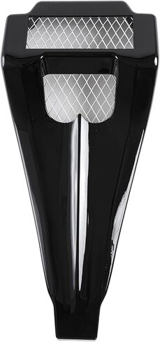 دراجة نارية لامعة باللون الأسود من بلاستيك ABS ممتدة للذقن سبويلر مناسبة لـ 1996-2013 Harley Touring Road Glide Street Glide in Kuwait