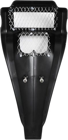 دراجة نارية لامعة باللون الأسود من بلاستيك ABS ممتدة للذقن سبويلر مناسبة لـ 1996-2013 Harley Touring Road Glide Street Glide in Kuwait