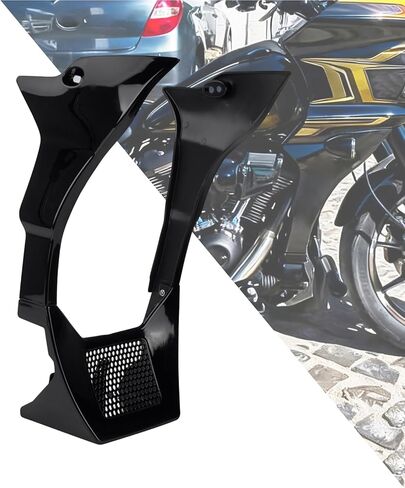 HDBUBALUS Motorcycle Fairing Chin Spoilers Cover Fairing Support Side Panel Kit Fit for Harley Softail Low Rider ST FXLRST 2018-2024 in Saudi Arabia