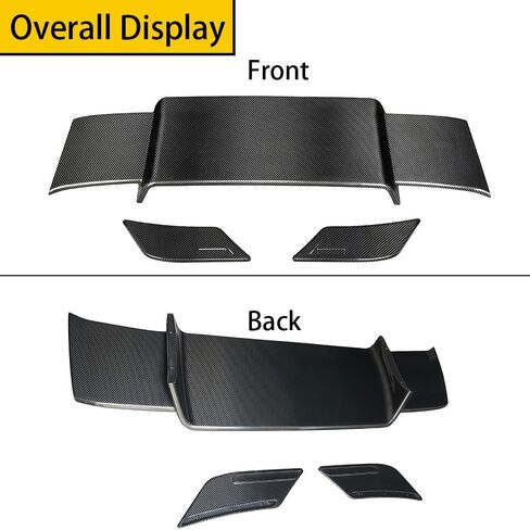 Rear Roof Spoiler Compatible with Mercedes Benz G Class W463 W464 Wagon G63 1990-2024 Brabus Style Rear Roof Window Spoiler Wing ABS Carbon Fiber Style in Kuwait