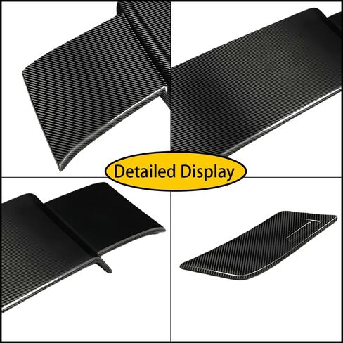 Rear Roof Spoiler Compatible with Mercedes Benz G Class W463 W464 Wagon G63 1990-2024 Brabus Style Rear Roof Window Spoiler Wing ABS Carbon Fiber Style in Kuwait