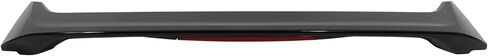 IKON MOTORSPORTS, Trunk Spoiler Compatible with 2006-2011 Honda Civic 8th Gen Sedan 4-Door, Si Style Painted #NH731P Crystal Black Pearl ABS Rear Trunk Lid Spoiler Wing Lip with 3rd Brake LED Light in Saudi Arabia