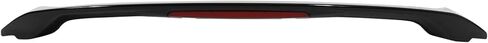 IKON MOTORSPORTS, Trunk Spoiler Compatible with 2006-2011 Honda Civic 8th Gen Sedan 4-Door, Si Style Painted #NH731P Crystal Black Pearl ABS Rear Trunk Lid Spoiler Wing Lip with 3rd Brake LED Light in Saudi Arabia