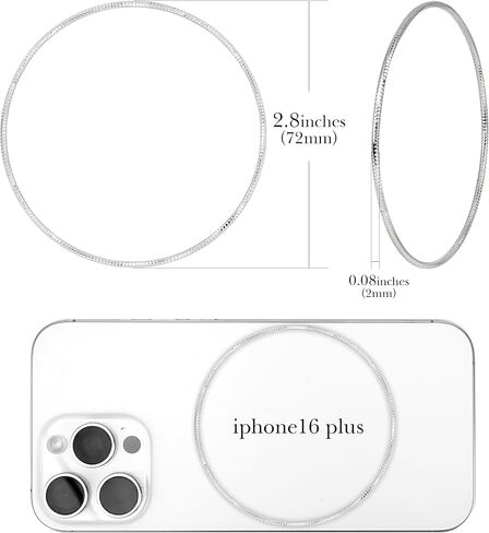 Linkidea Silver Bangle Bracelets for Women, Set of 10 Extra Large Round Bangles, Multi Layer Stackable Textured Jewelry Accessories in Saudi Arabia