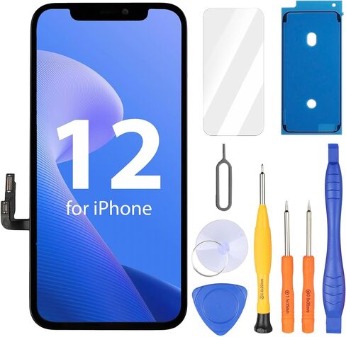 Screen Replacement for iPhone Xs Max, 6.5-inch FHD Display and Touch Digitizer Full Assembly (Face ID, 3D Touch, True Tone) in Saudi Arabia