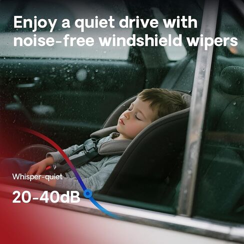 شفرات ممسحة الزجاج الأمامي من السيليكون BERG REGEN® 22 بوصة + 20 بوصة بديلة لفورد موستانج 2021 2020 2019 2018 2017 2016 2015 2014 2013-2007/ لينكولن MKZ 2020-2013 شفرات ممسحة عالية الجودة OEM (مجموعة من 2) in Kuwait