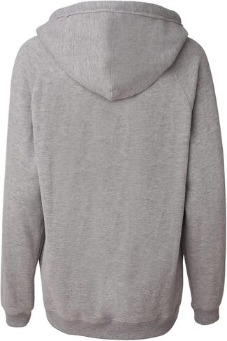 J. America Ladies' Hooded Sweatshirt 8836 - Large - Oxford in Kuwait