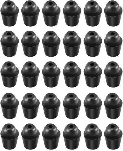 30 Pack Car Door Bumper Stopper Replacement Overslam Shock Absorber Rubber Plugs Dampening Guard Cushion for Hyundai Tucson Kia Elantra Car Hood Trunk Front Rear Door Side Protection 8219128010 in Kuwait