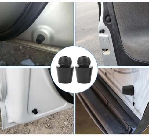 30 Pack Car Door Bumper Stopper Replacement Overslam Shock Absorber Rubber Plugs Dampening Guard Cushion for Hyundai Tucson Kia Elantra Car Hood Trunk Front Rear Door Side Protection 8219128010 in Kuwait