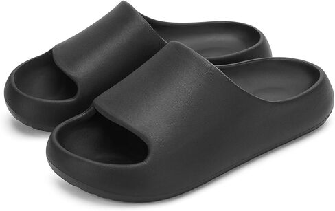 Boys Girls Cloud Slides Sandals Kids Arch Support Pilliow Slippers Summer Beach Cushioned Slides Pool Shower Shoes in Kuwait