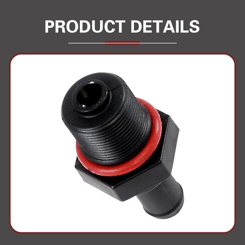 Positive Crankcase Ventilation Control Valve, Engine One-way PCV Valve Replacement, OE #267402G000 26740-2G000, Compatible with Accord Nissan Mitsubishi JAC Chery Big Dipper Hyundai (Black) in Kuwait
