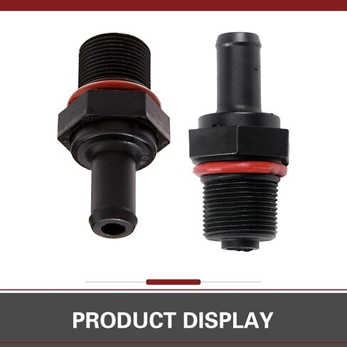 Positive Crankcase Ventilation Control Valve, Engine One-way PCV Valve Replacement, OE #267402G000 26740-2G000, Compatible with Accord Nissan Mitsubishi JAC Chery Big Dipper Hyundai (Black) in Kuwait