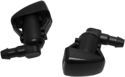 ZHParty 2 Pcs Front Windshield Washer Nozzle 55157319AA Fits for Dogde Nitro 2007-11, for Jeep Liberty 2008-13, for Dodge Dart 2013-15, for Chrysler 200 (2015-2017) - Replaces OEM # 68081370AB in Saudi Arabia