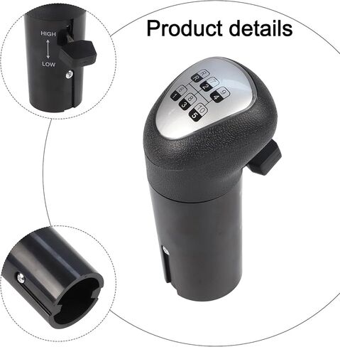 Shift Knob for Eaton Fuller for Heavy Duty Trucks, for Replacement A6909, Black ABS Gear Shift Handball with Multiple Speed Optional Design in Kuwait