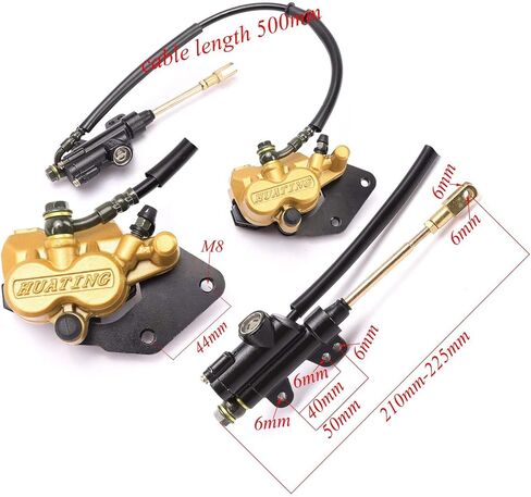 80/100-12 Rear Wheel Tire Rim & Swingarm Brake Caliper Master Kit for Pit Bike Apollo SSR CRF70 CRF50 XR50 XR70 110cc 125cc 140cc | 12" Rear Wheel Assembly with Chain Slider & Chain Guide in Kuwait