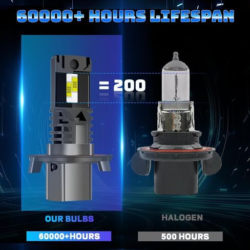 For Ford Expedition 2007 2008 2009 2010 2011 2012 2013 2014 Light Bulbs combo,9008 Hi-Low Beam 9145 Fog Light Bulbs,6000K White,800% Brighter Lightness,Plug and Play,60,000+ Hours Lifespan(Pack of 4) in Kuwait