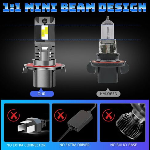 For Ford Expedition 2007 2008 2009 2010 2011 2012 2013 2014 Light Bulbs combo,9008 Hi-Low Beam 9145 Fog Light Bulbs,6000K White,800% Brighter Lightness,Plug and Play,60,000+ Hours Lifespan(Pack of 4) in Kuwait