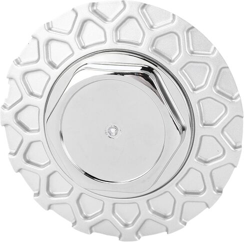 4PCS Car Wheel Center Cap 157mm Silver Stable Structure Lotus Shape Universal Fit Car Rim Hub Caps for Vehicles in Saudi Arabia
