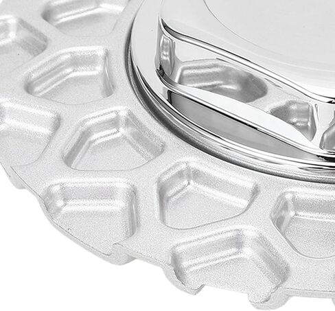 4PCS Car Wheel Center Cap 157mm Silver Stable Structure Lotus Shape Universal Fit Car Rim Hub Caps for Vehicles in Saudi Arabia