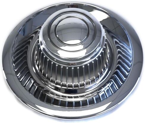 مجموعة انعكاسات تلقائية مكونة من 4 أغطية مركزية من الكروم ABS على طراز ديربي لسيارة GM Classic 1967-1982 in Kuwait