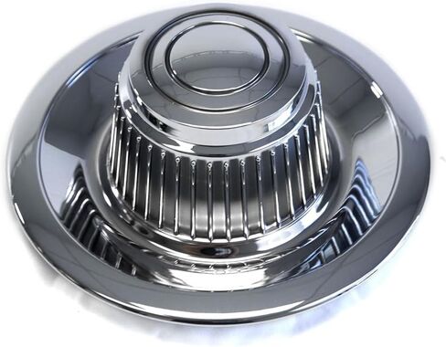 مجموعة انعكاسات تلقائية مكونة من 4 أغطية مركزية من الكروم ABS على طراز ديربي لسيارة GM Classic 1967-1982 in Kuwait