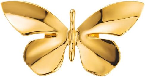 Elegant Gold Butterfly Brooch Pin for Women Stainless Steel Dainty Polished Insect Broach Brooches Lapel Pins Delicate Dress Accessories Birthday Wedding Anniversary Jewelry Gift in Saudi Arabia