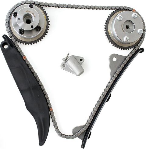 مجموعة سلسلة توقيت المحرك AUCERAMIC 24321-2E000 24420-2E000 مناسبة لـ 2011-2014 Hyundai Elantra 1.8L، 2013-2014 Elantra GT/Coupe، 2012-2013 Kia Soul 2.0L، رمز المحرك: NU in Saudi Arabia