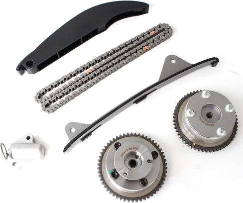 مجموعة سلسلة توقيت المحرك AUCERAMIC 24321-2E000 24420-2E000 مناسبة لـ 2011-2014 Hyundai Elantra 1.8L، 2013-2014 Elantra GT/Coupe، 2012-2013 Kia Soul 2.0L، رمز المحرك: NU in Saudi Arabia