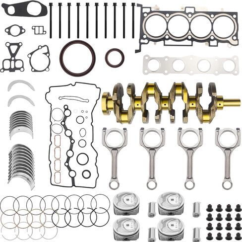 G4KJ 2.4L Engine Rebuild Kit Fits for Hyundai Santa Fe 19-20/ Sonata 15-19/ Tucson 18-21, Kia Optima Sonata Sportage 16-20 2.4L DOHC Replace 23111-2G200 230402G500 in Kuwait