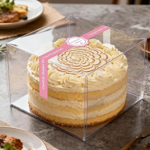 Tamper Proof Stickers 9x1.2 Inch, Bakery Stickers and Labels for Baked Goods, Handmade Crafts, Packaging, and Small Business Use, Tamper Evident Seal Sticker, 200 Pcs (Pink) in Kuwait