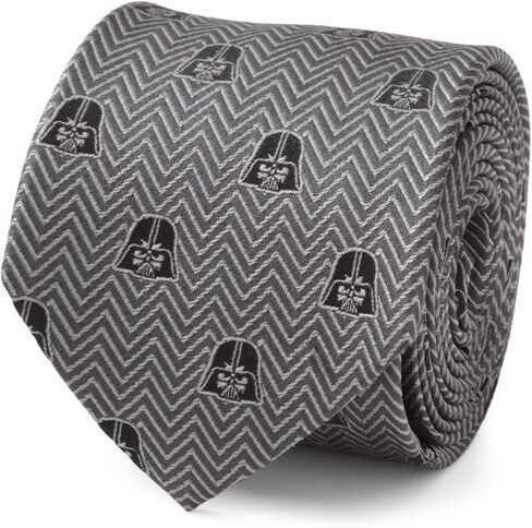 Cufflinks Inc. Darth Vader Herringbone Black Men's Tie in Kuwait